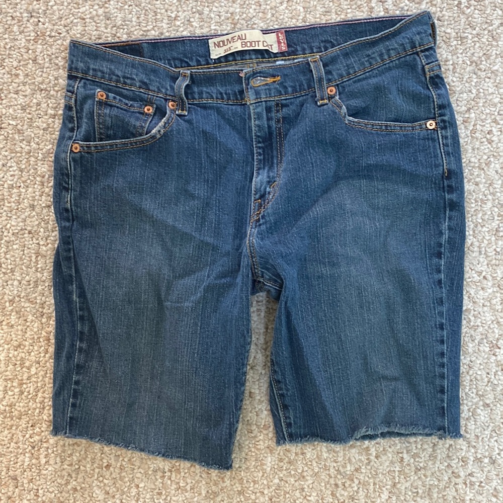 Levis315 Nouveau Bootcut Shorts size 12